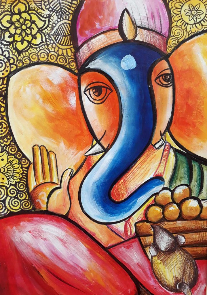 Ganesh Ji Painting