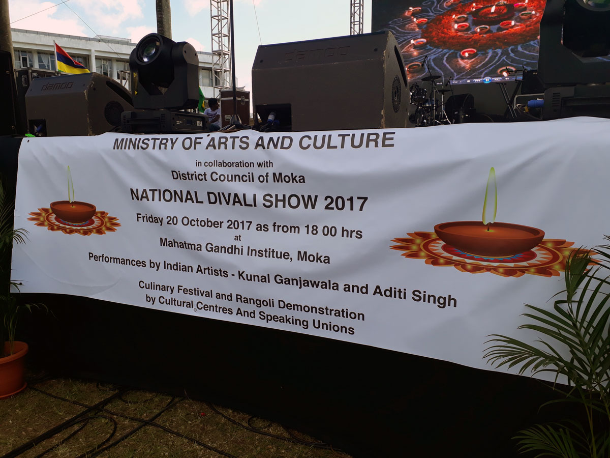 Diwali Show Programme by Ministry of Arts and Culture 2017