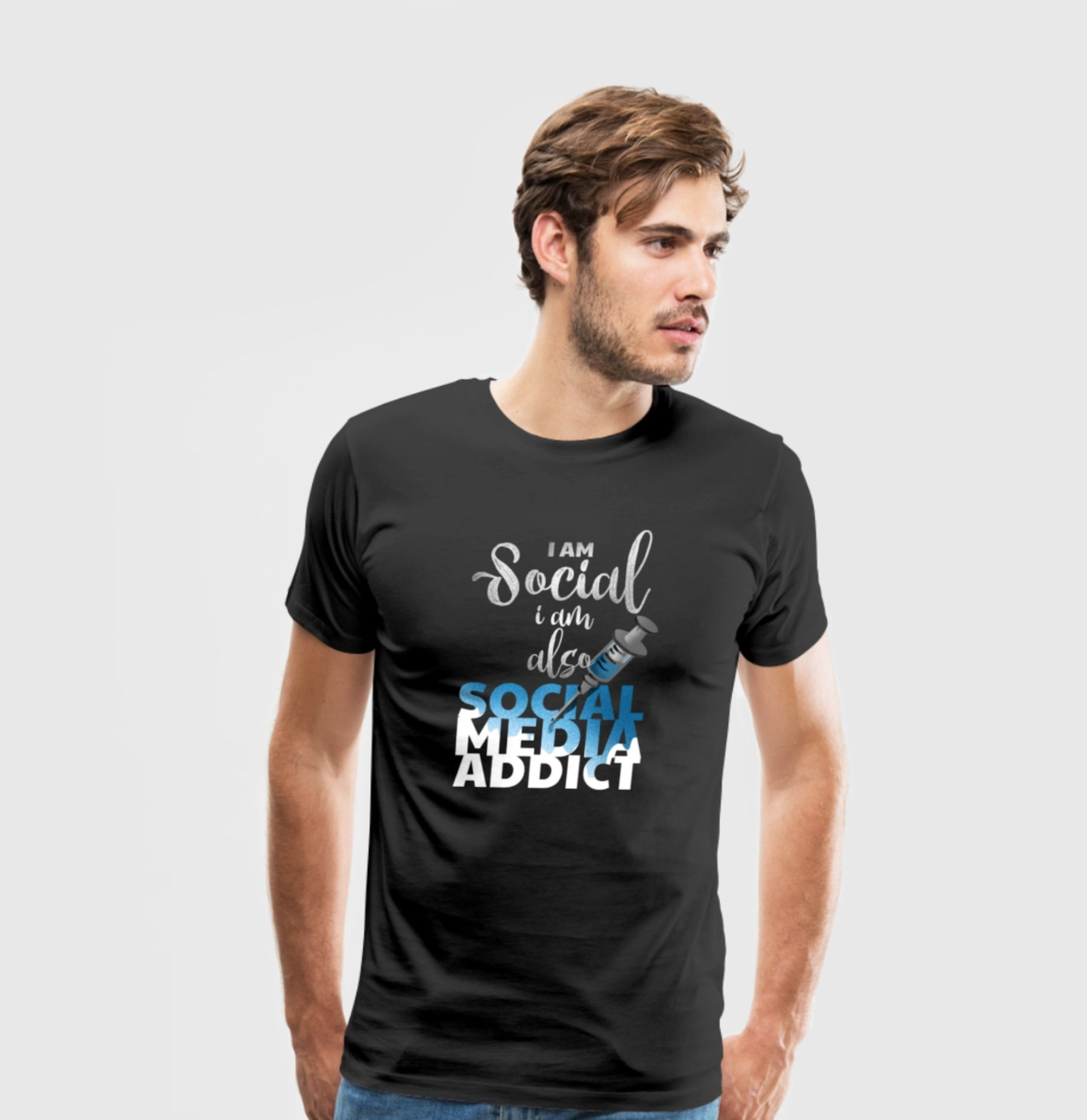 Social Media Addict TShirt