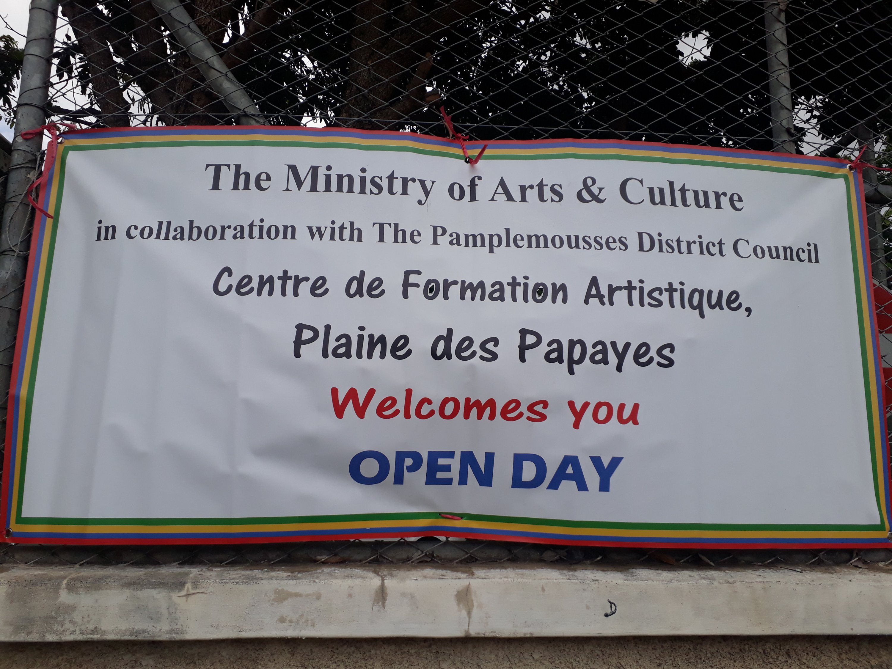 Open Day Centre de Formation Artistique Plaine des Papayes