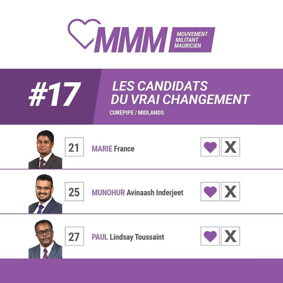 MMM no 17 - curepipe midlands