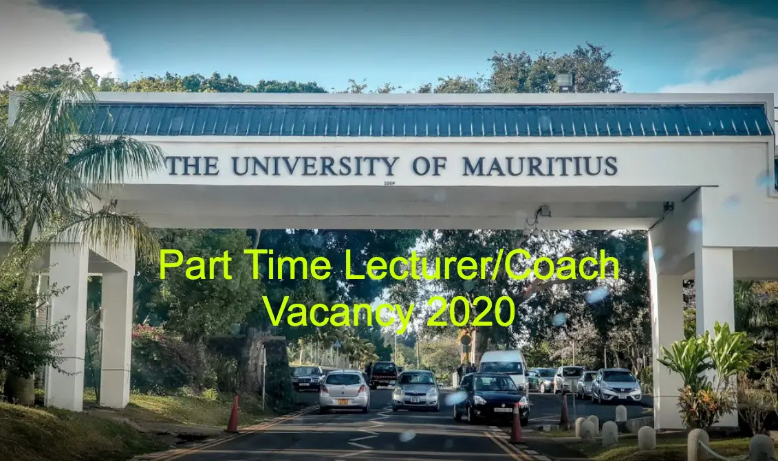 Psc Job Vacancy Mauritius University Of Mauritius Uom Lecturer Vacancies